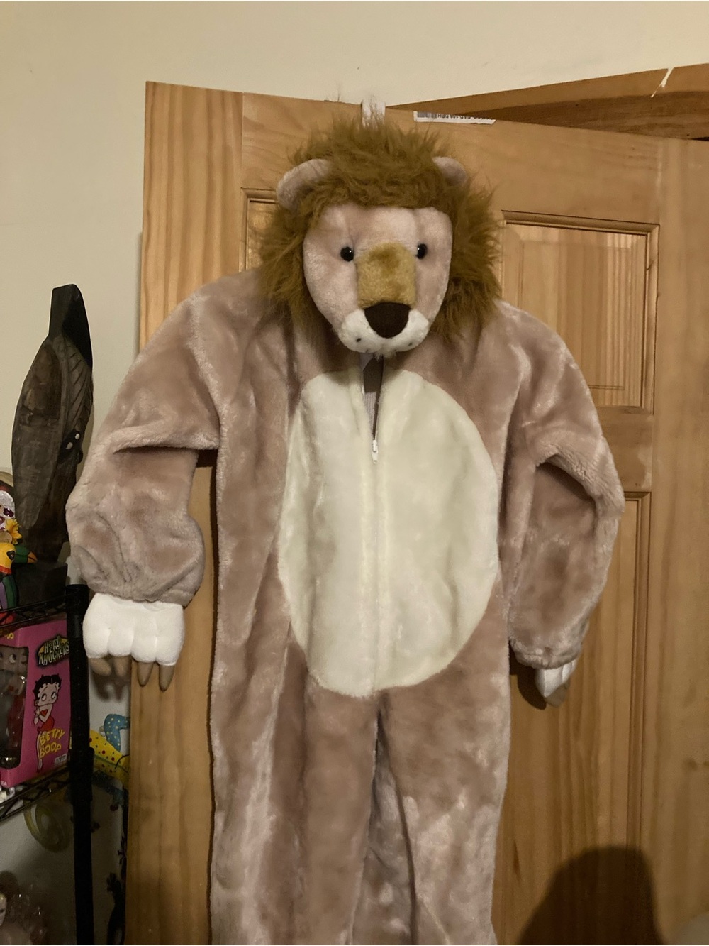 Vintage Chrisha Playful Plush lion Halloween costume for kids - Picture 4 of 11